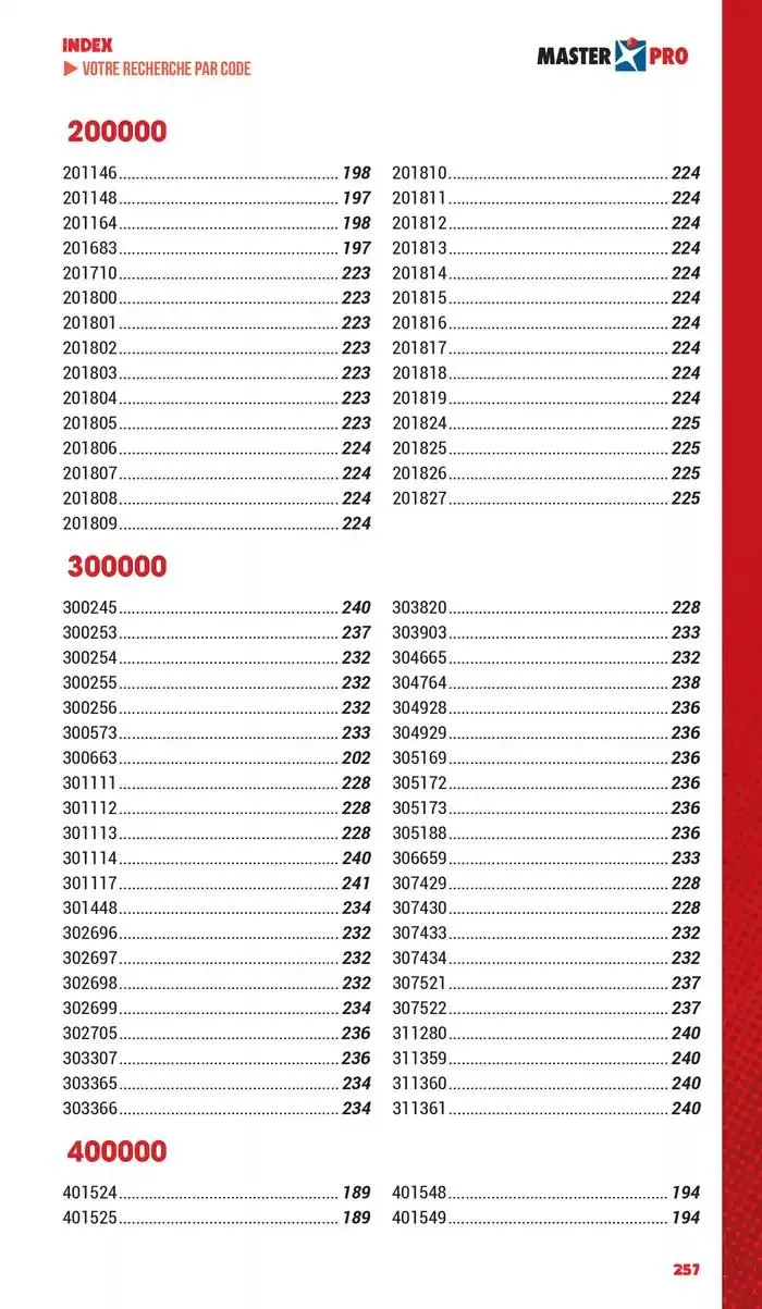 Essentiel Protection 2025 tarifé du 3 mars au 31 décembre 2025 - Catalogue page 259