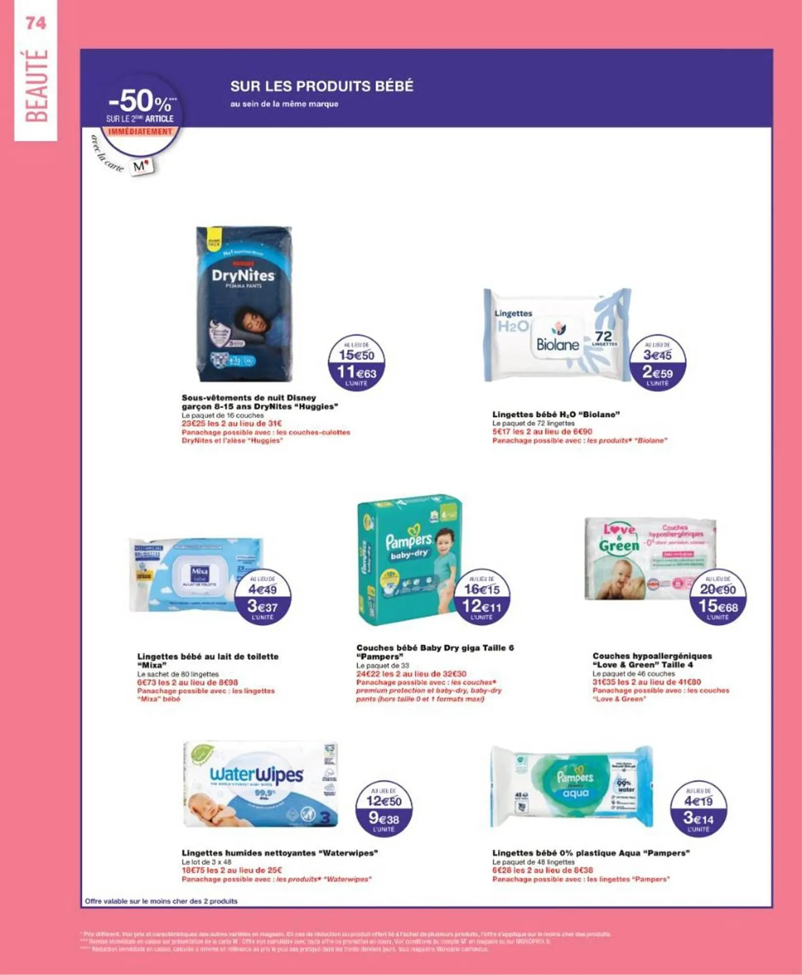 Catalogue Monoprix du 25 août au 7 septembre 2025 - Catalogue page 74