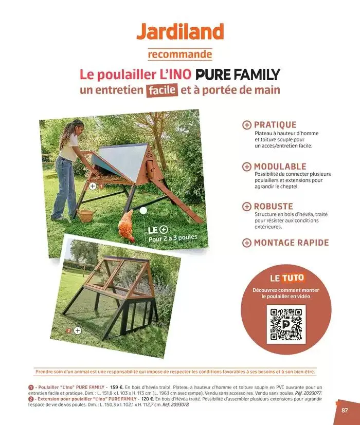 BARBEUC, SIESTE, PÉTANQUE PLACE À LA DÉTENTE du 27 février au 23 juin 2025 - Catalogue page 86