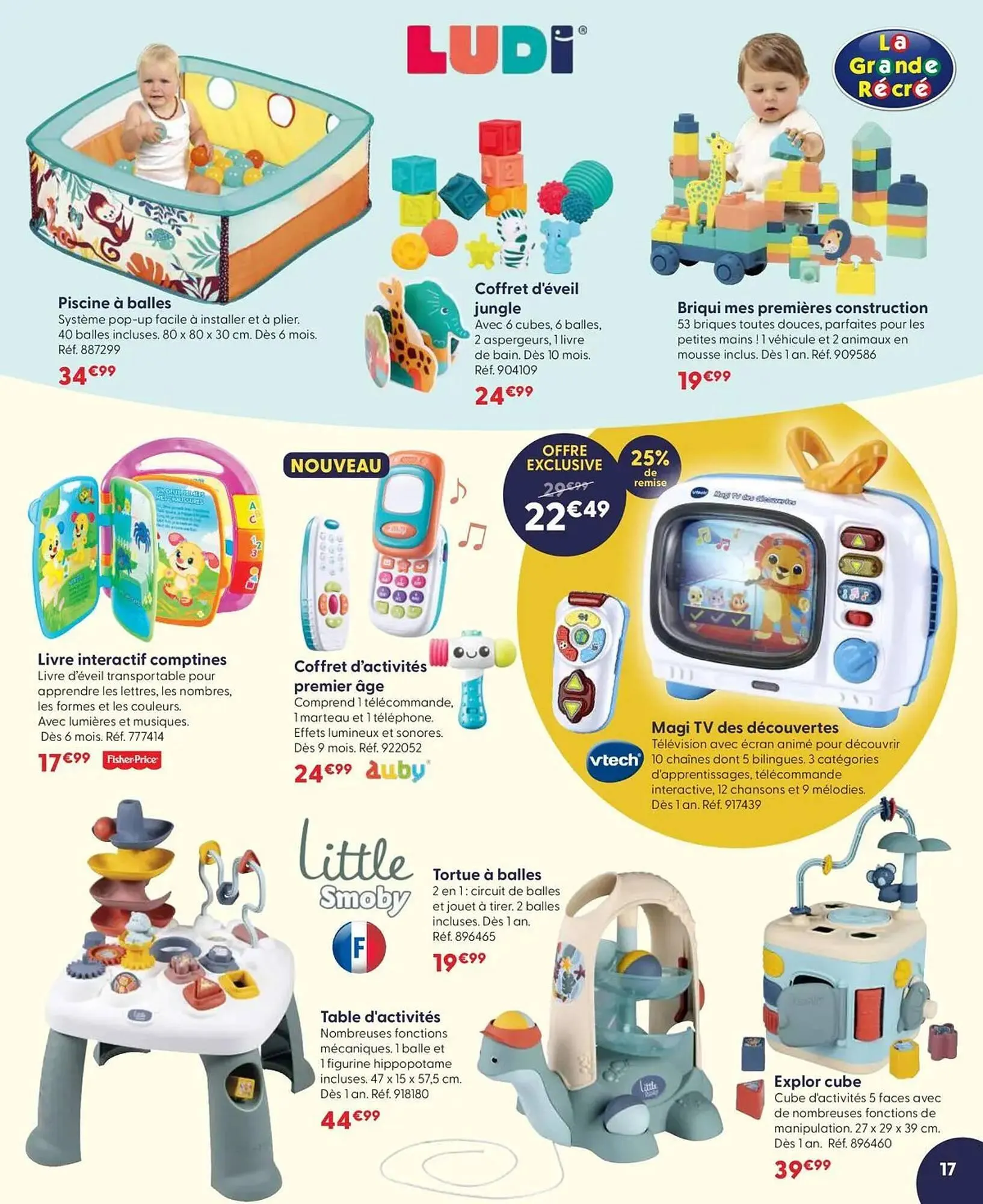 Catalogue La Grande Récré du 7 avril au 28 avril 2026 - Catalogue page 17