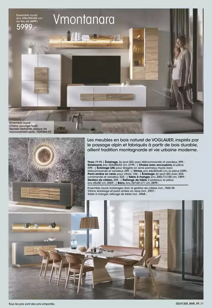 SALON DE LA CUISINE CHEZ MÖBEL MARTIN du 5 décembre au 15 décembre 2024 - Catalogue page 11