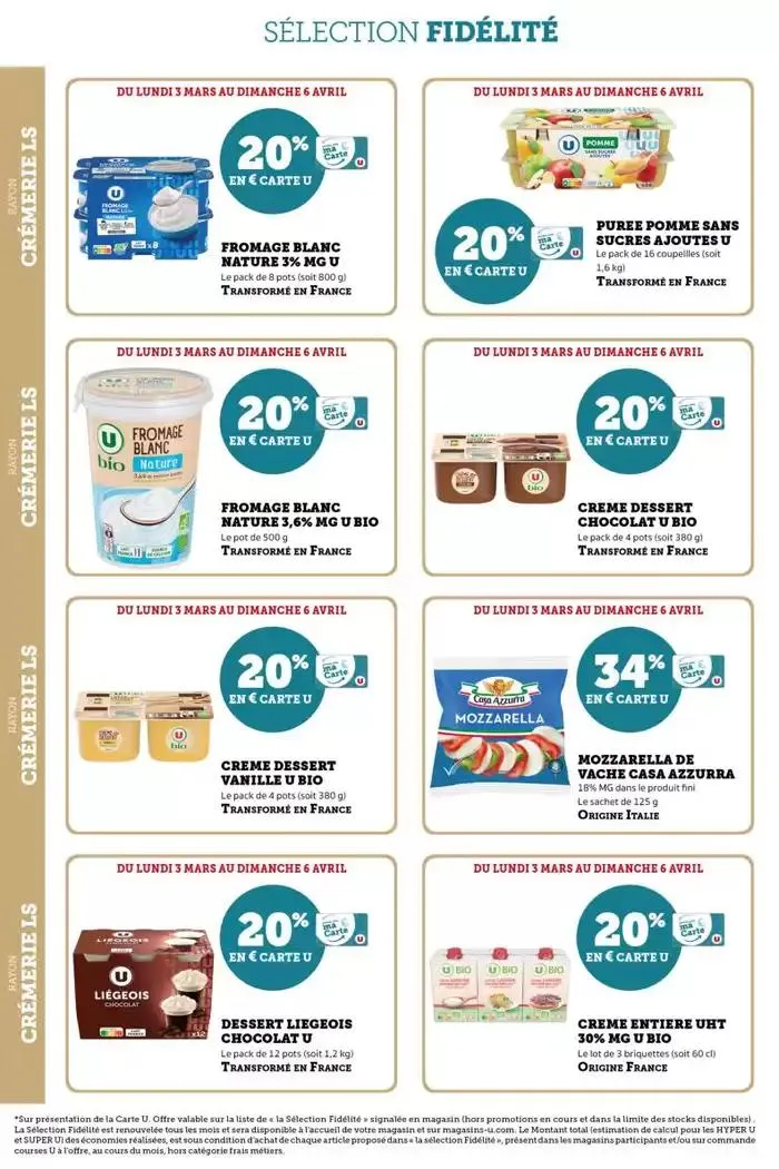 Tous les jours 20% du 21 mars au 6 avril 2025 - Catalogue page 6