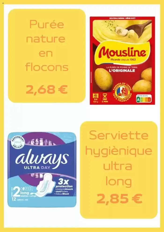 Découvrez toutes nos promotions du 26 mars au 22 avril 2025 - Catalogue page 4