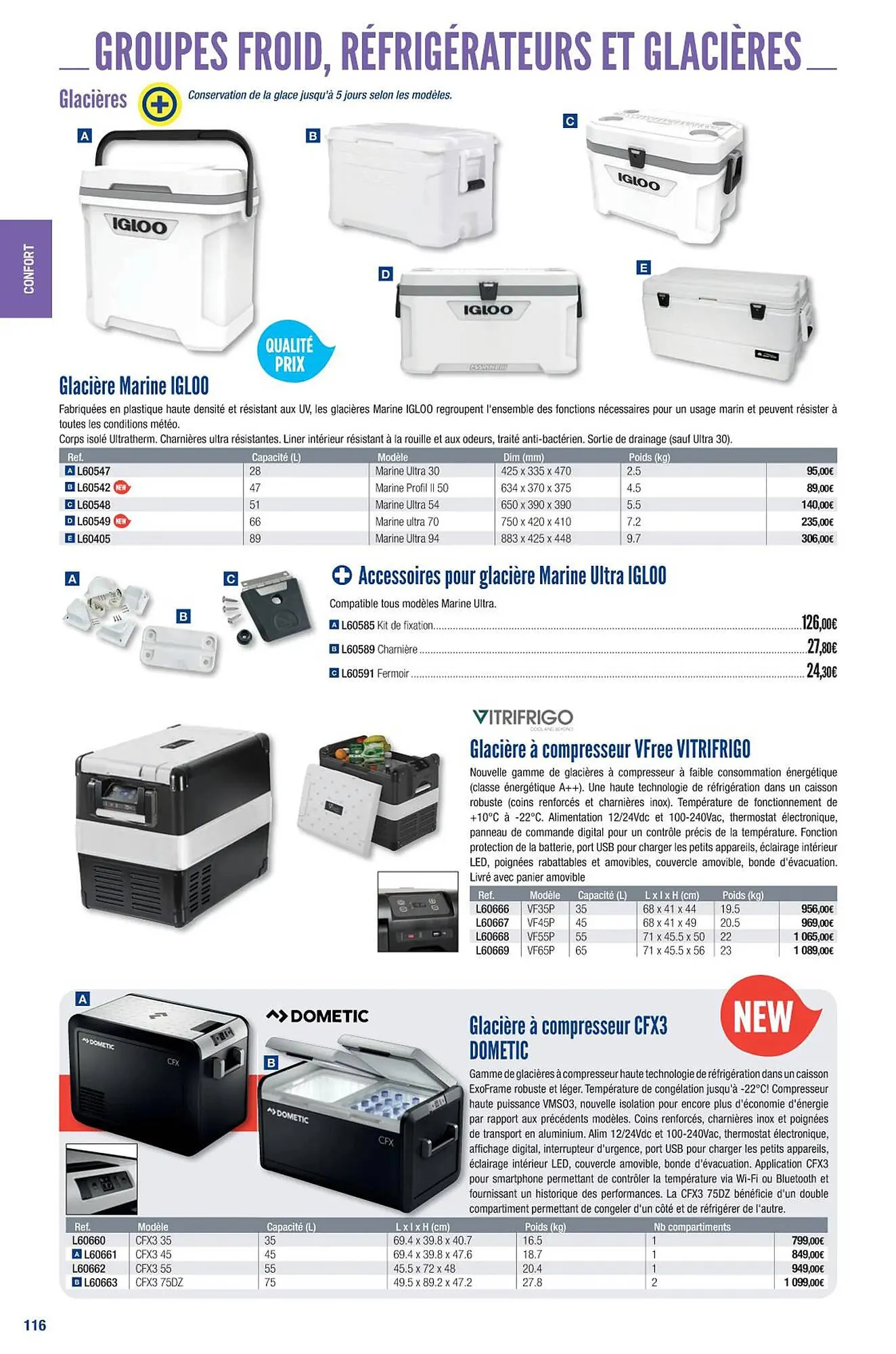 Catalogue Accastillage Diffusion du 1 mars au 31 décembre 2023 - Catalogue page 118