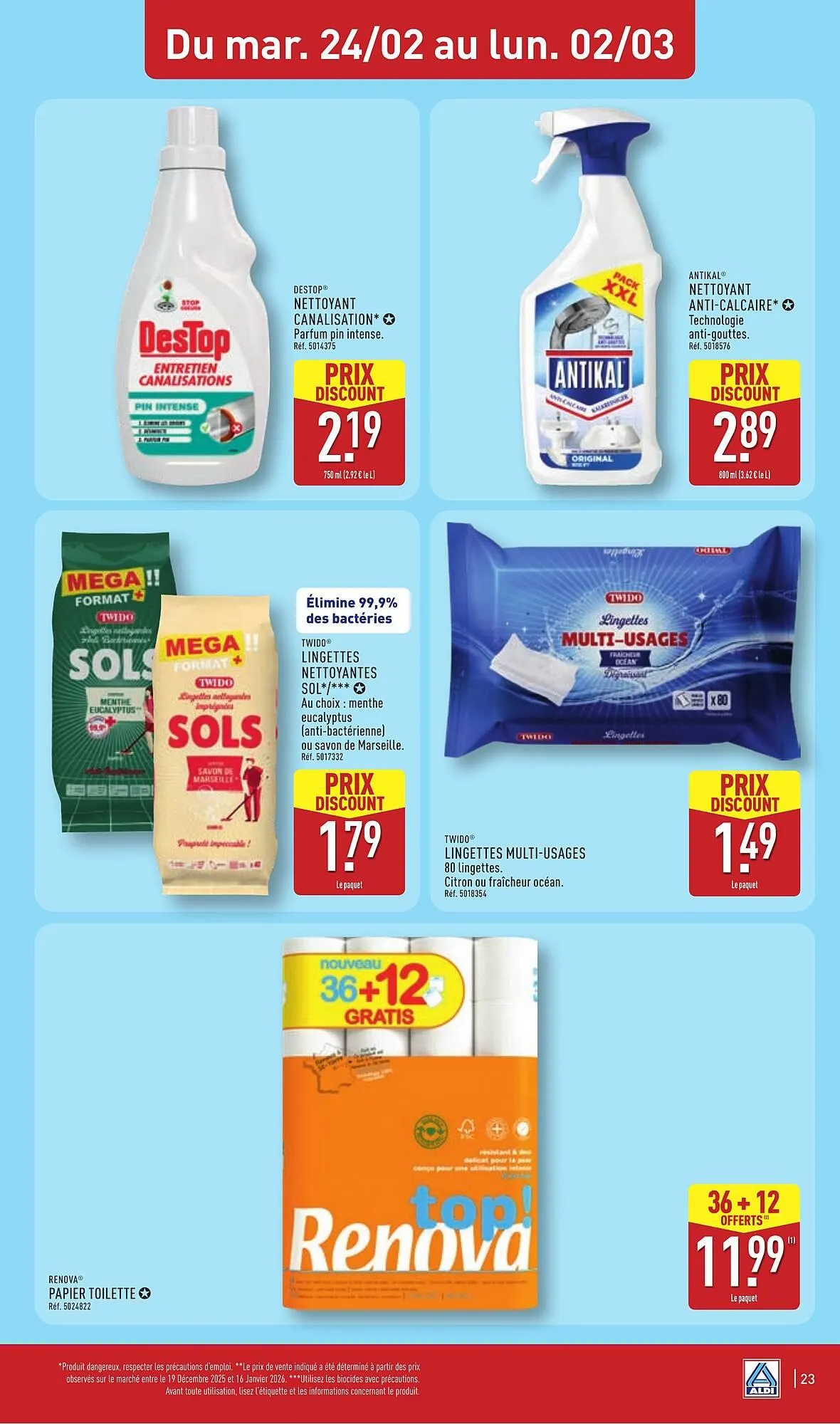 Catalogue ALDI du 24 février au 2 mars 2026 - Catalogue page 25