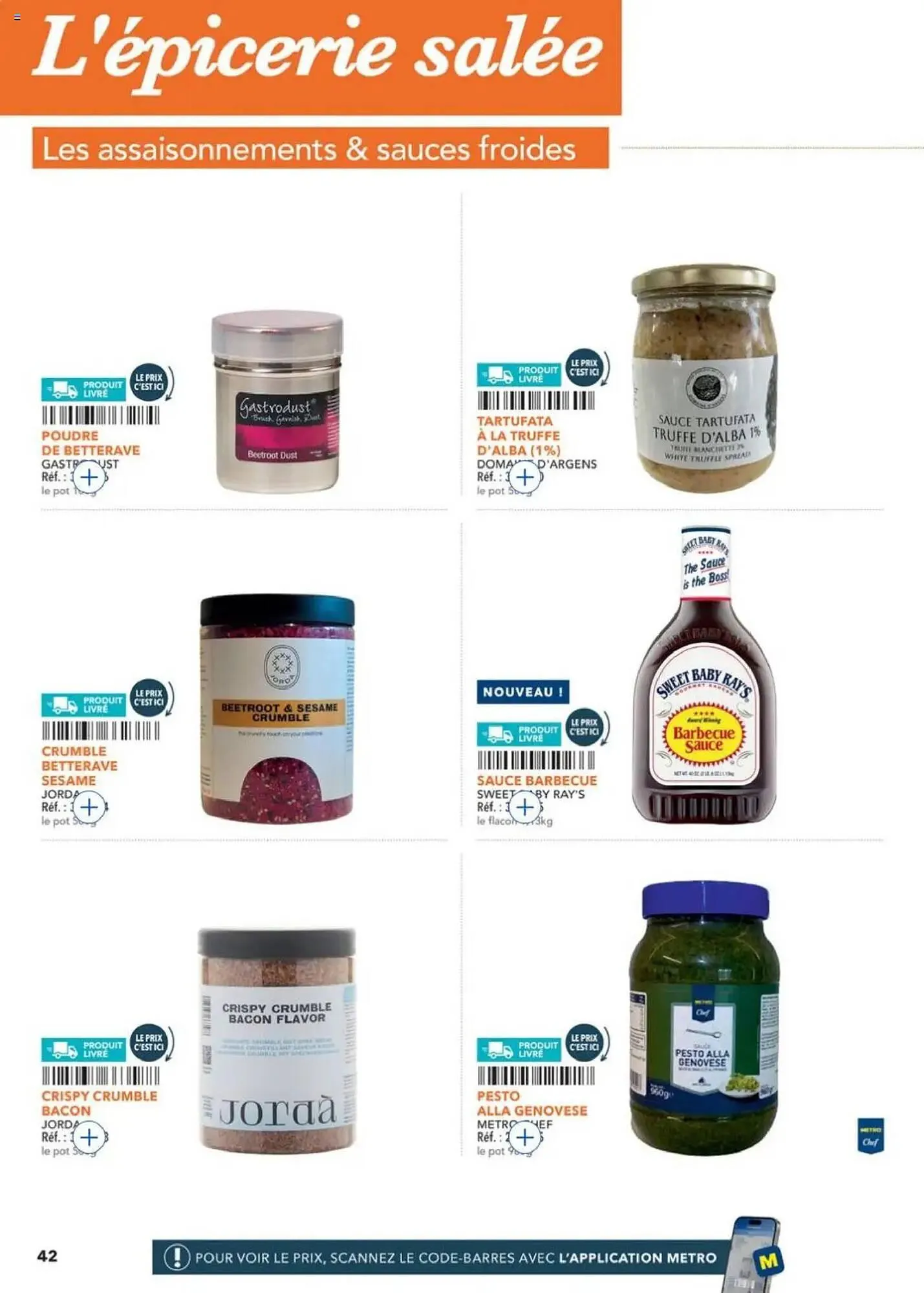 Catalogue METRO du 2 octobre au 31 décembre 2025 - Catalogue page 42