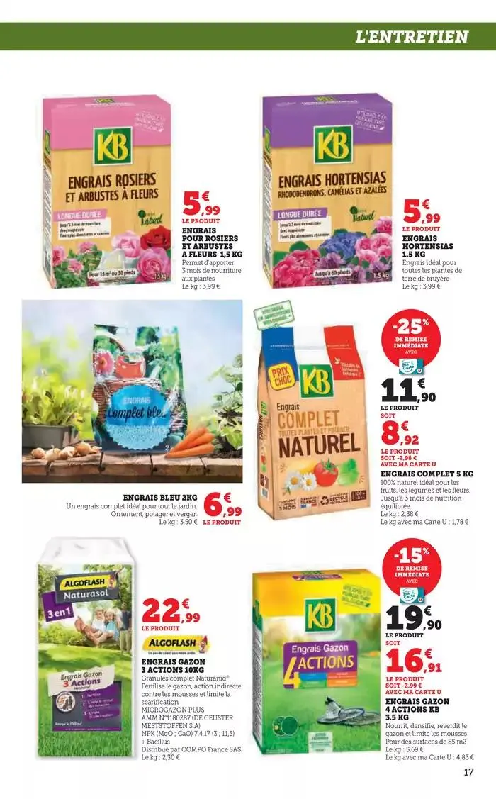 Spécial Jardin du 18 février au 16 mars 2025 - Catalogue page 17