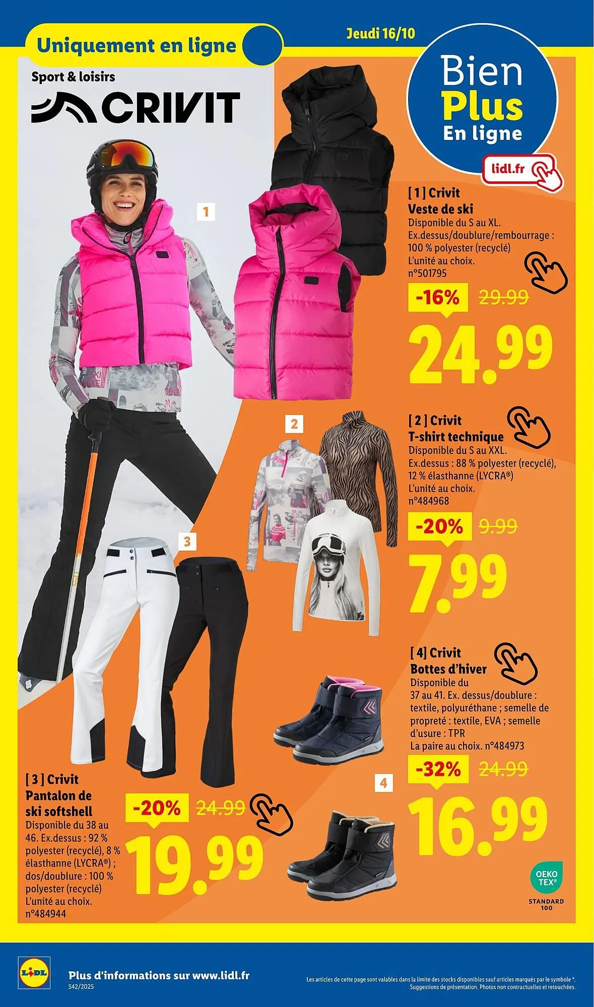 Catalogue Lidl du 16 octobre au 22 octobre 2025 - Catalogue page 50