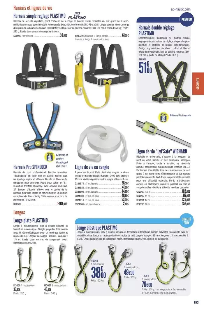 Catalogue Accastillage Diffusion 2025 du 1 janvier au 31 décembre 2025 - Catalogue page 155