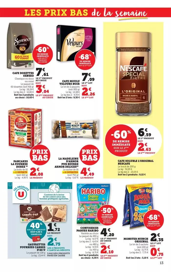 Pâques À PRIX BAS du 7 avril au 21 avril 2025 - Catalogue page 13