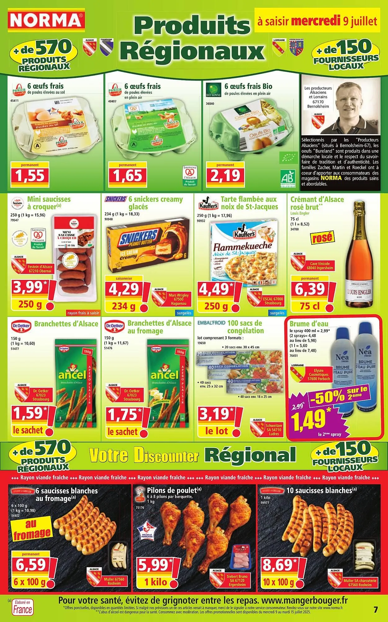 Catalogue Norma du 9 juillet au 15 juillet 2025 - Catalogue page 7