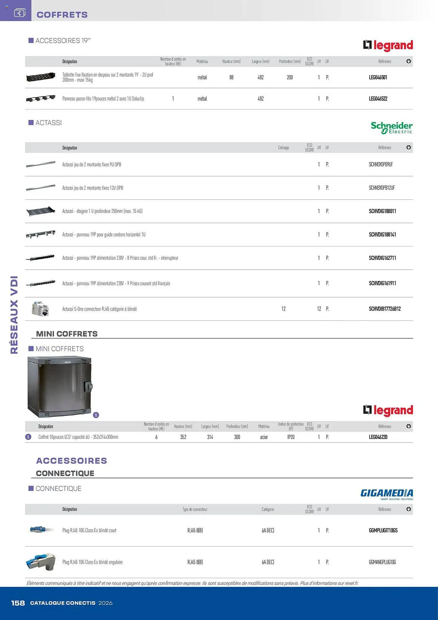Catalogue Rexel du 10 avril au 31 décembre 2026 - Catalogue page 158