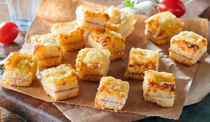 20 mini croque-monsieur