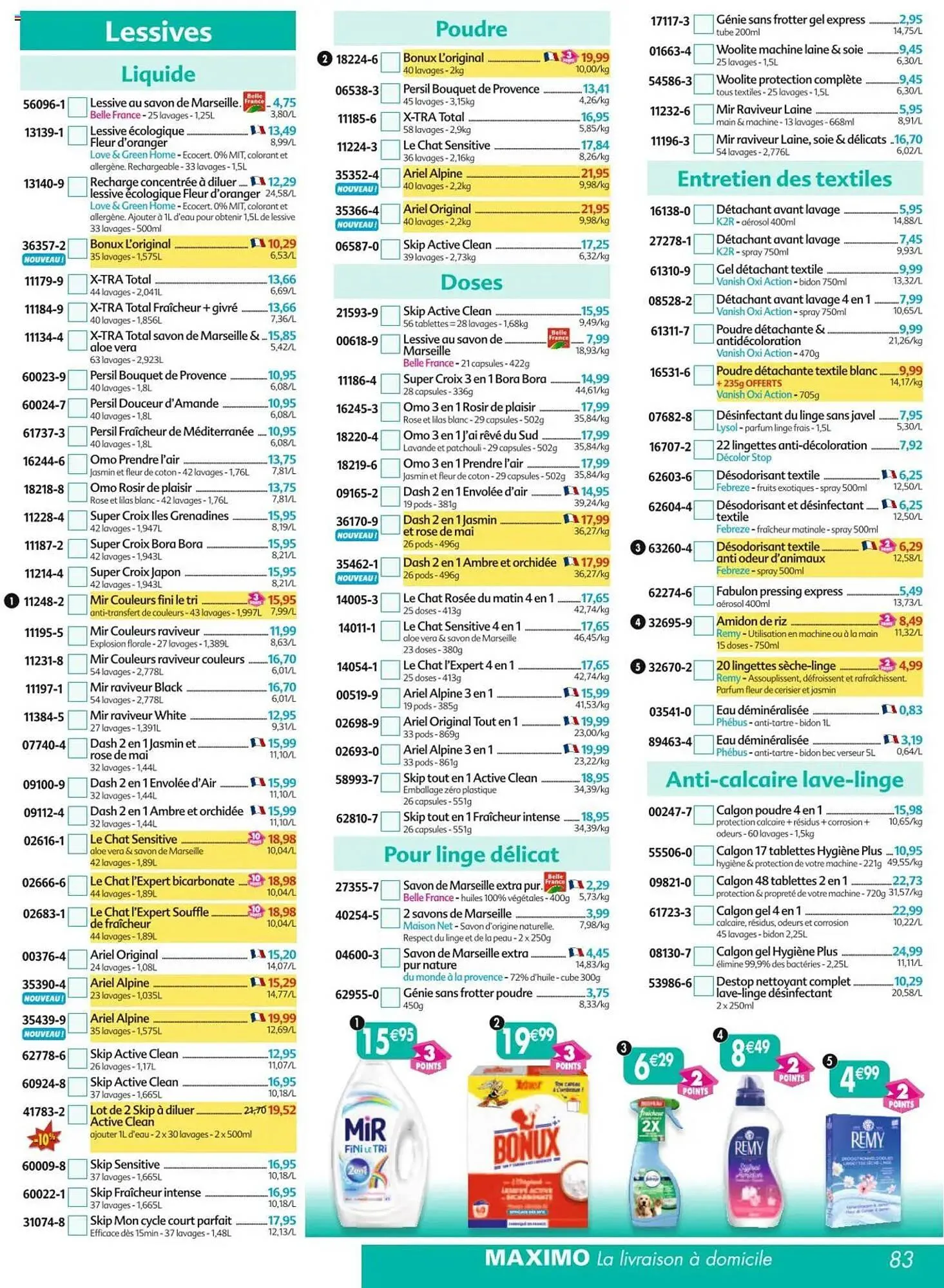 Catalogue Maximo du 12 mai au 8 juin 2025 - Catalogue page 83
