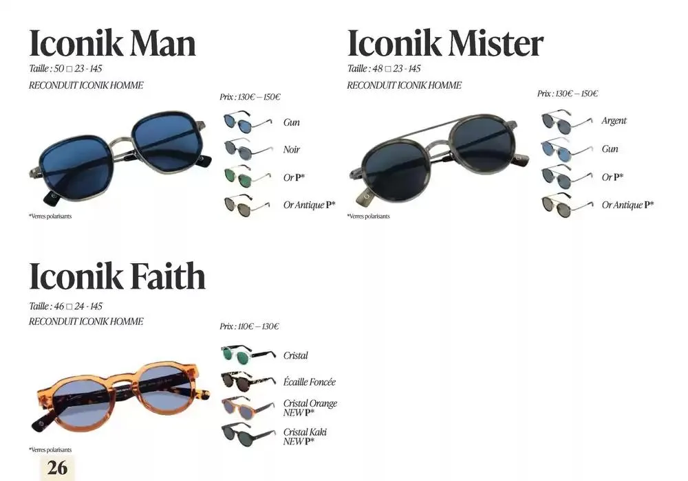 Lookbook Solaires 2025 du 19 février au 31 décembre 2025 - Catalogue page 25