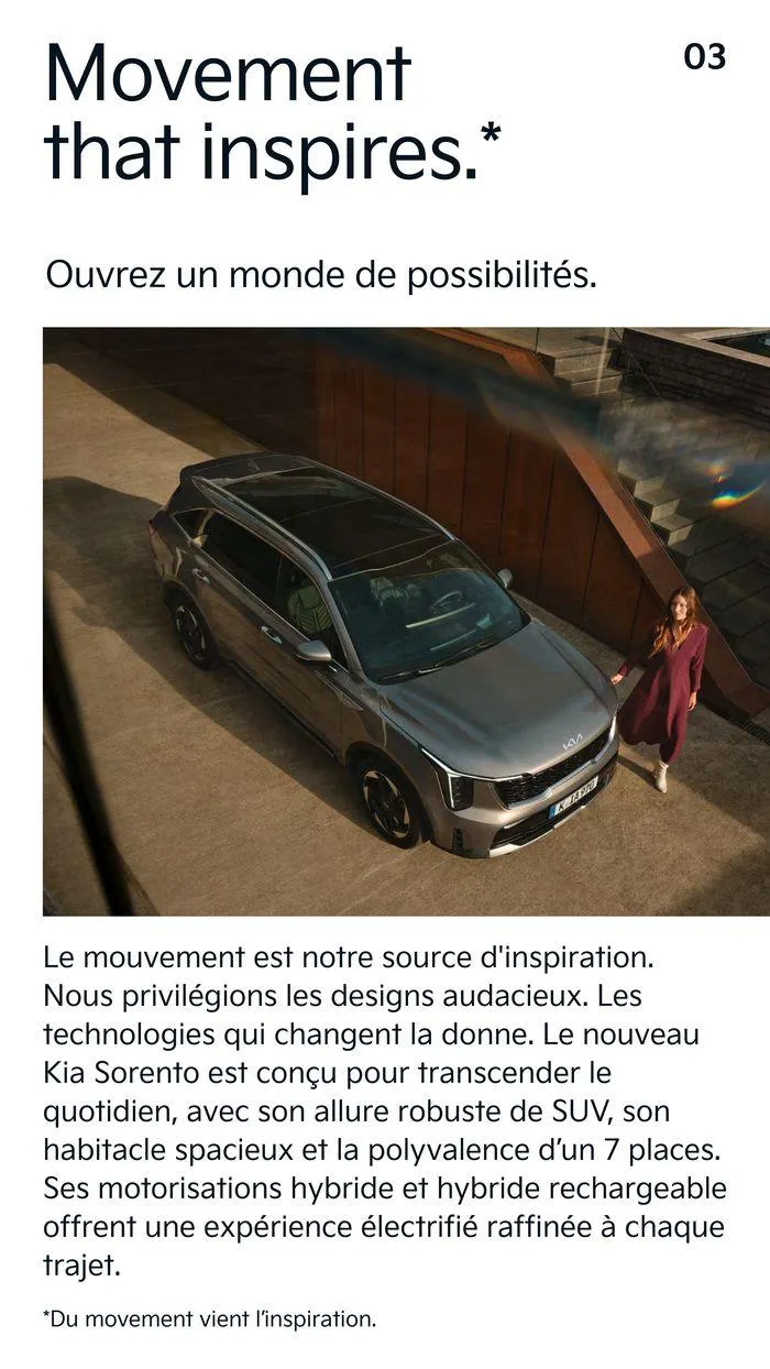 KIA Sorento Hybride du 19 juin au 10 juin 2025 - Catalogue page 3
