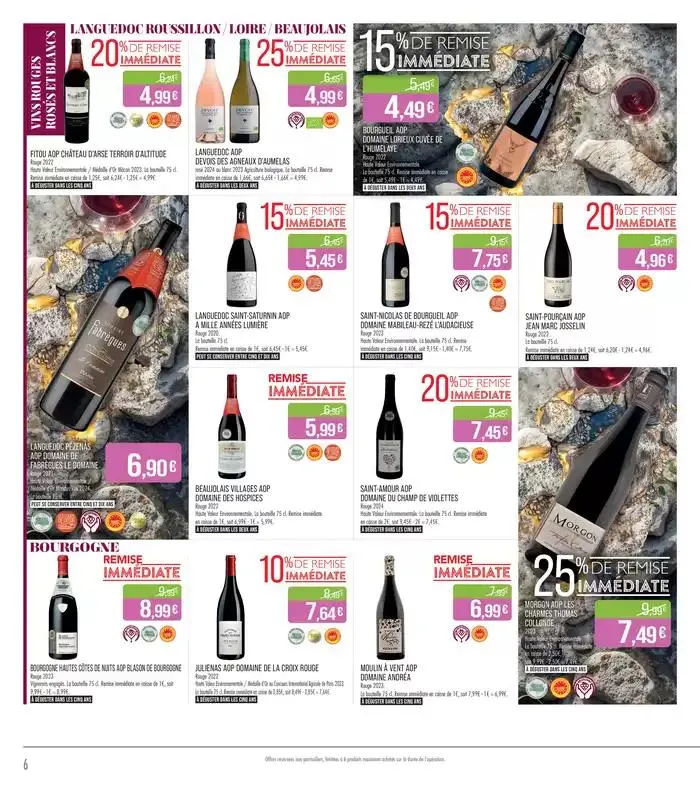 FOIRE AU VINS PRINTEMPS 2025 du 18 mars au 30 mars 2025 - Catalogue page 6