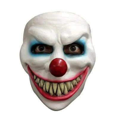Demi Masque Latex Clown Tueur