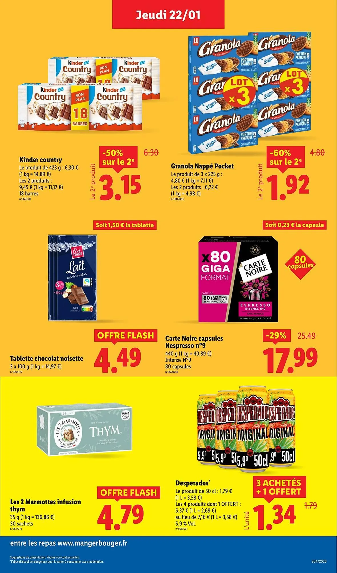 Catalogue Lidl du 22 janvier au 28 janvier 2026 - Catalogue page 19