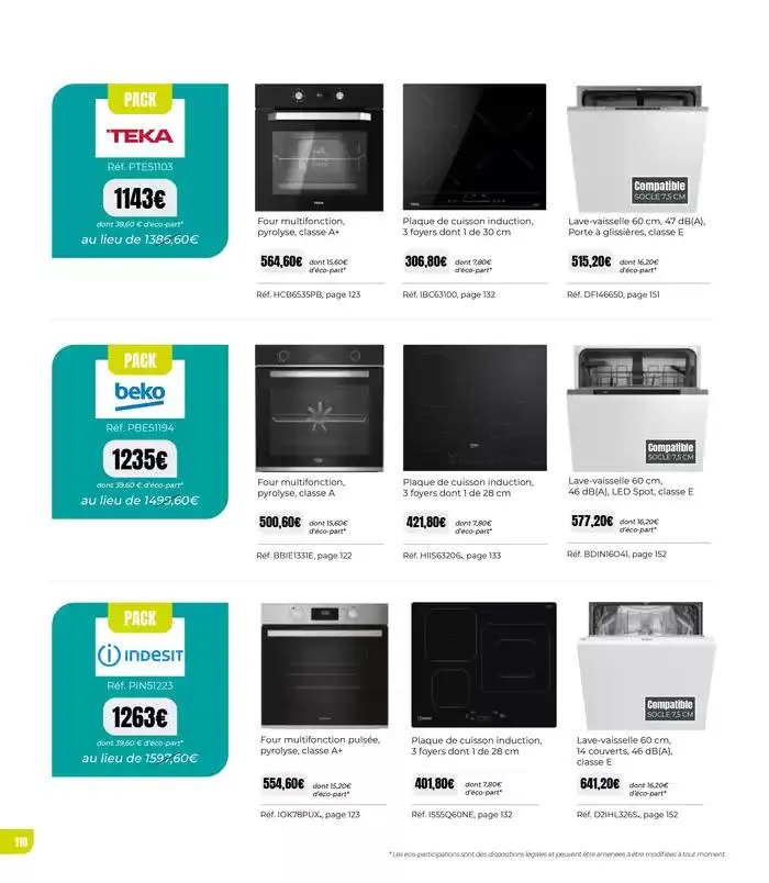 Consultez le menu avant de vous mettre en cuisine. du 7 janvier au 31 décembre 2025 - Catalogue page 118