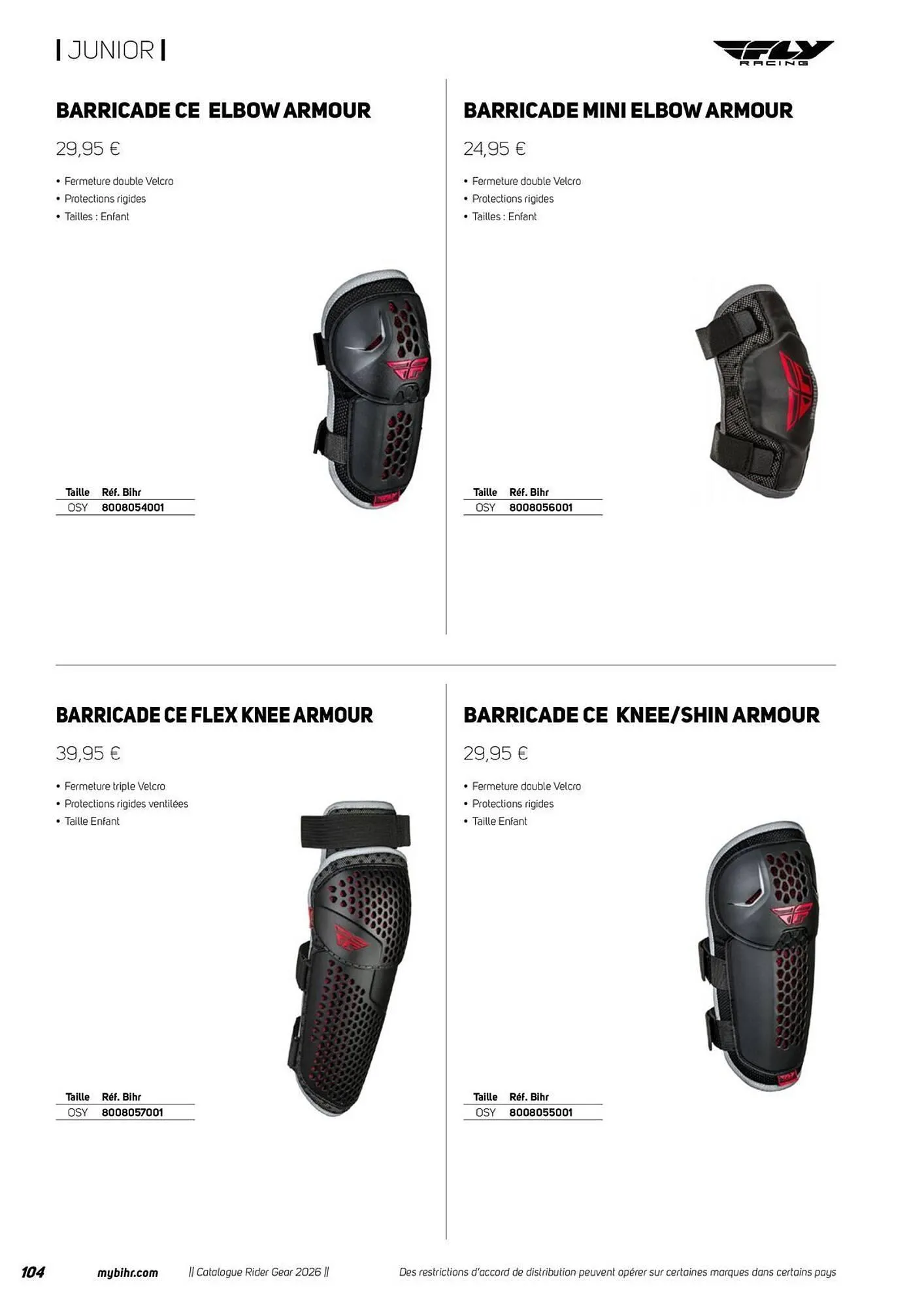 Catalogue Bihr du 1 janvier au 31 janvier 2026 - Catalogue page 104