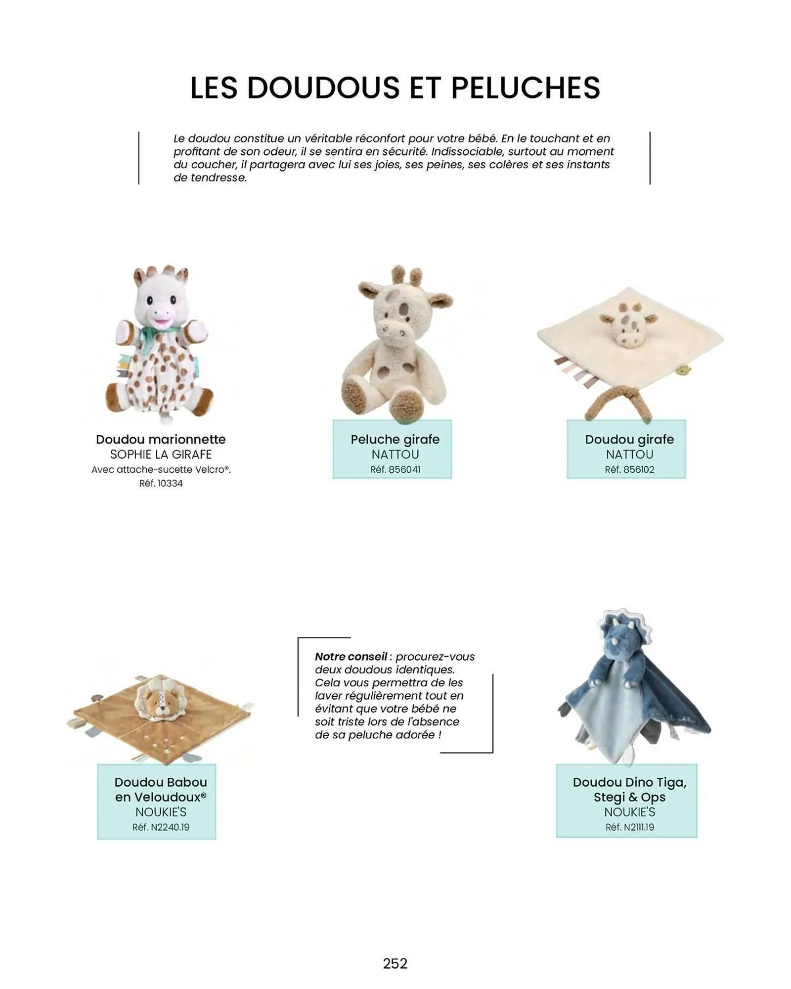 Catalogue Bébé 9 du 14 août au 31 décembre 2026 - Catalogue page 254