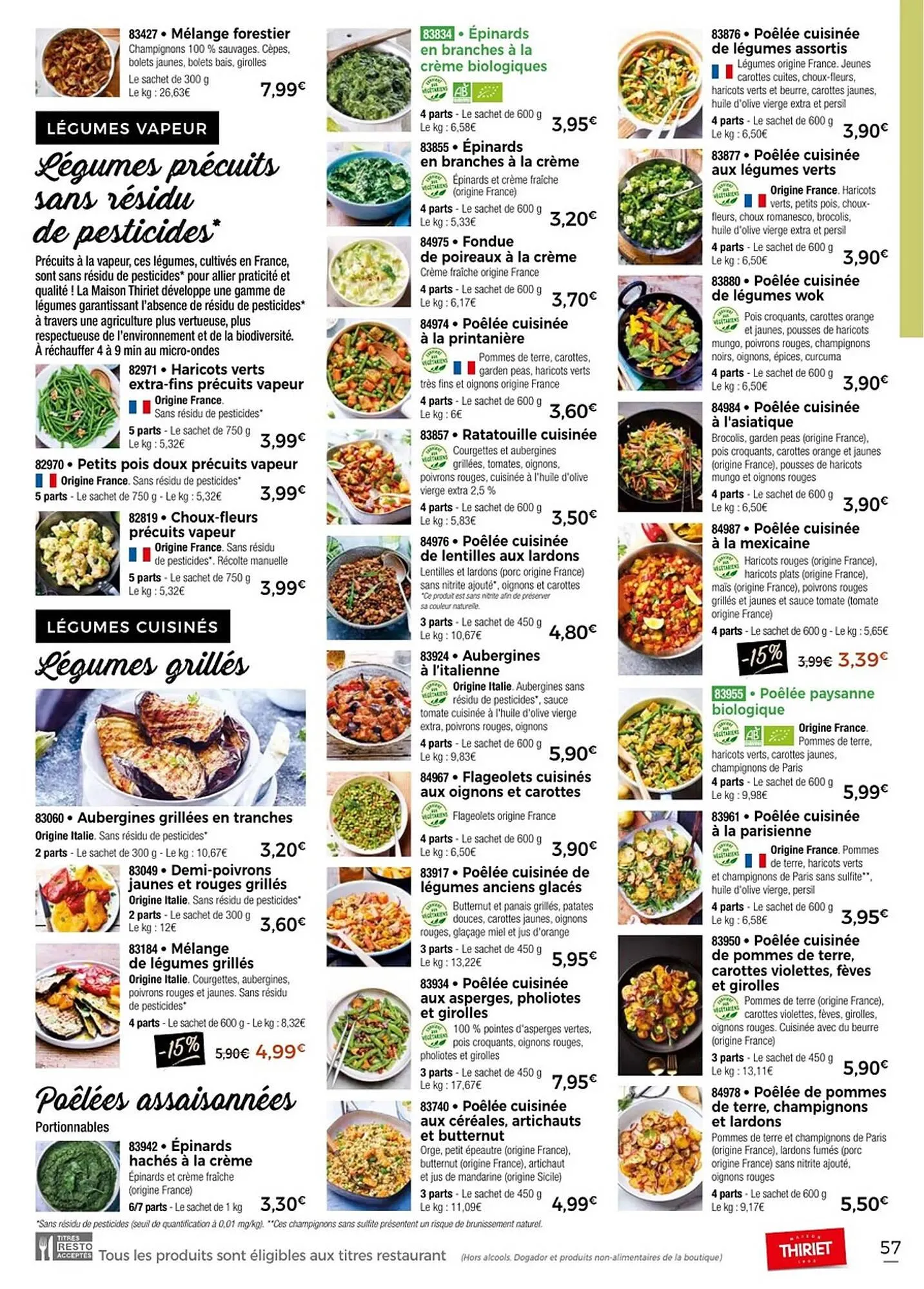 Catalogue Thiriet du 11 juillet au 6 août 2025 - Catalogue page 57