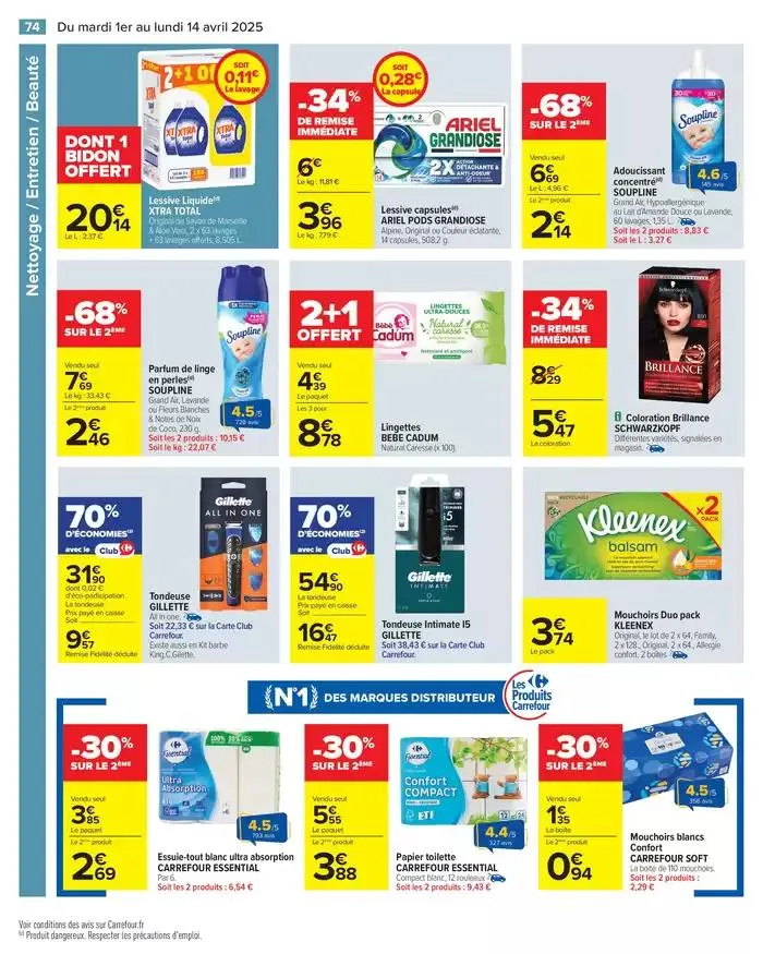 LE COIN DES ENFANTS du 1 avril au 14 avril 2025 - Catalogue page 78