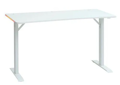 Gaming desk HALBJERG 65x135 w/LED white