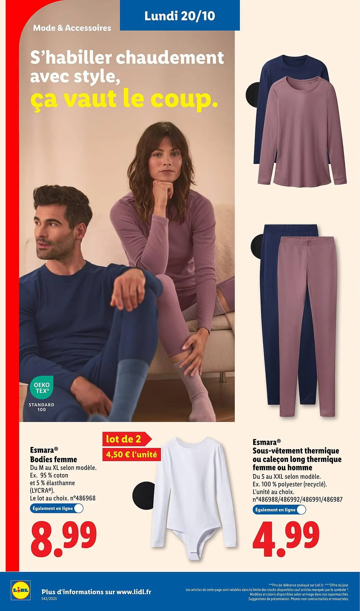 Catalogue Lidl du 16 octobre au 22 octobre 2025 - Catalogue page 66