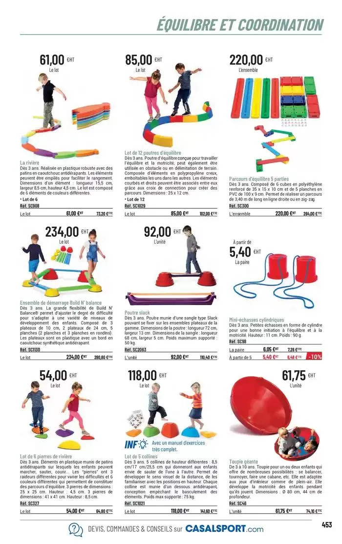 ÉQUIPEMENT SPORTIF du 6 mars au 31 décembre 2025 - Catalogue page 425