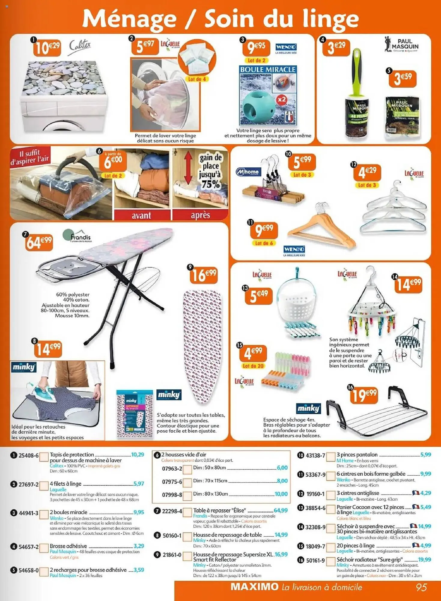 Catalogue Maximo du 23 janvier au 26 février 2026 - Catalogue page 95