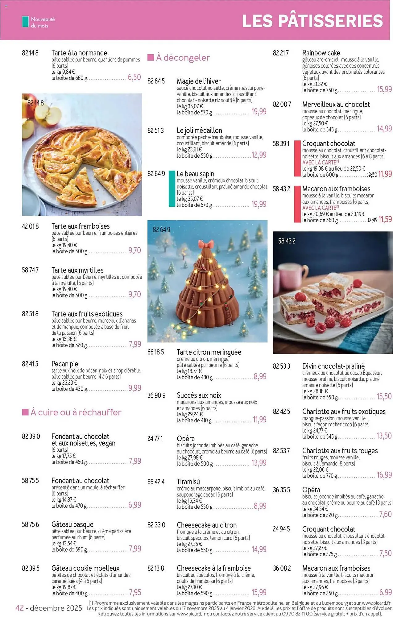 Catalogue Picard du 17 novembre au 4 janvier 2026 - Catalogue page 42