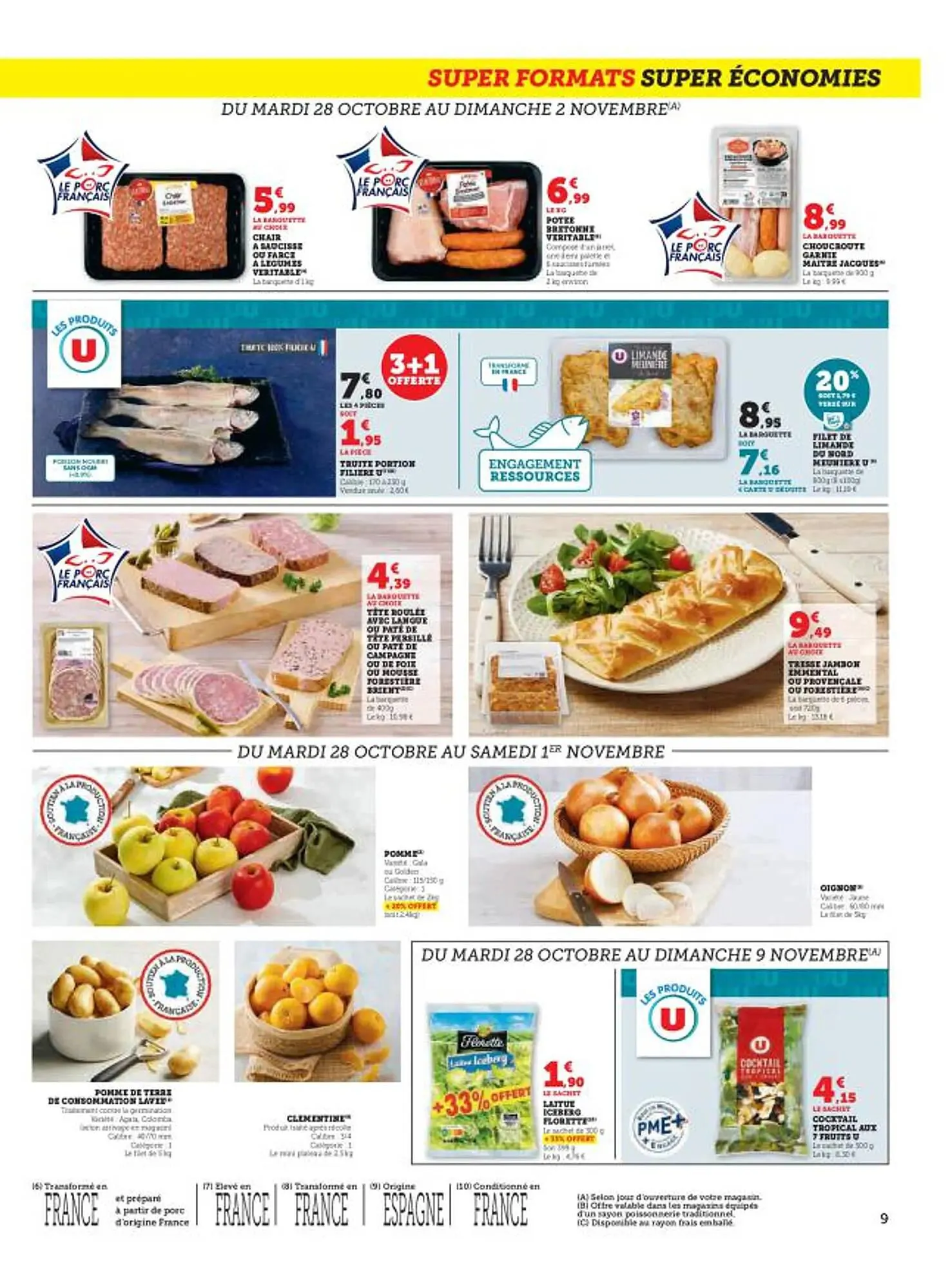 Catalogue Super U du 28 octobre au 9 novembre 2025 - Catalogue page 9