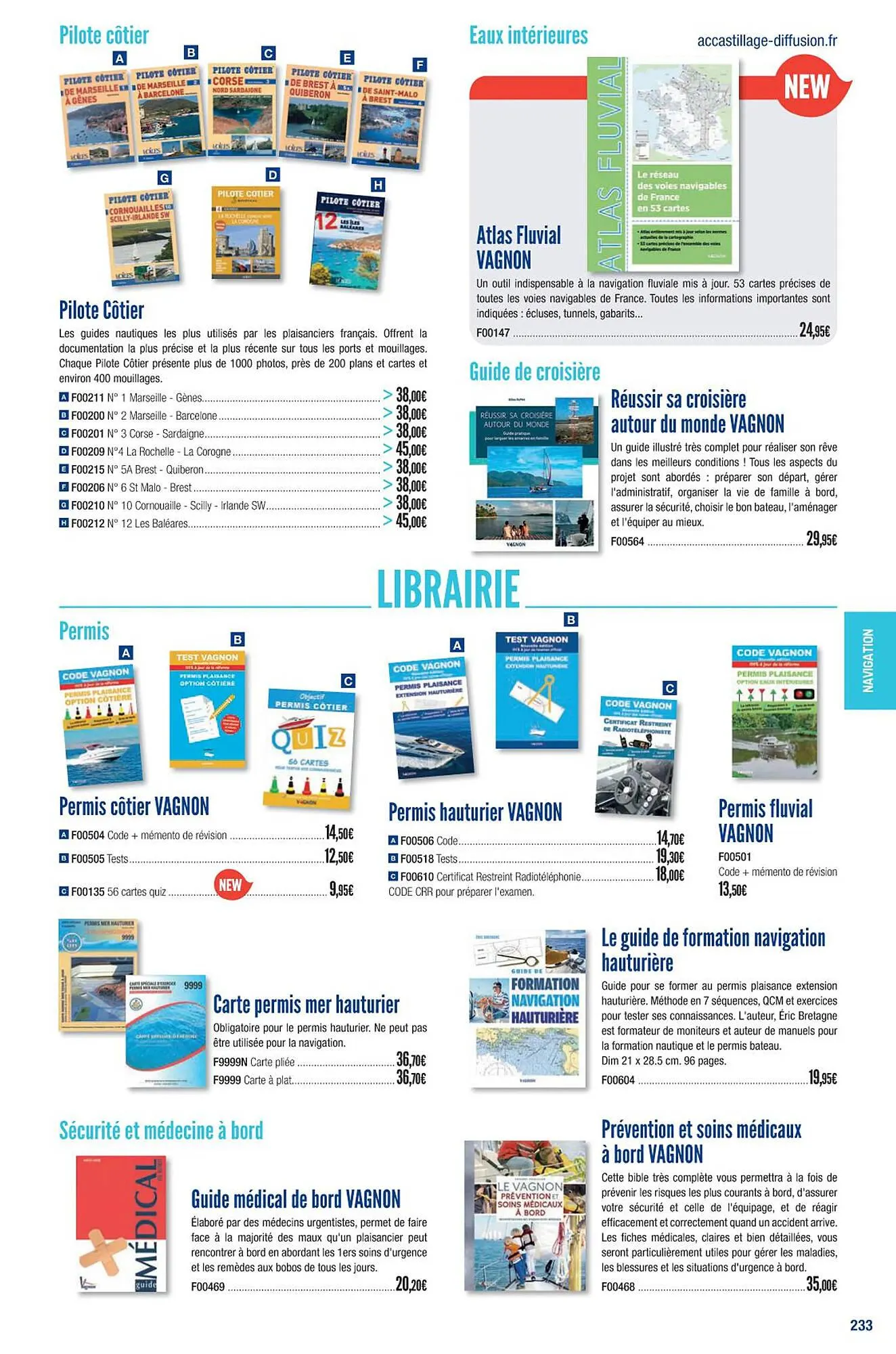 Catalogue Accastillage Diffusion du 1 mars au 31 décembre 2023 - Catalogue page 235