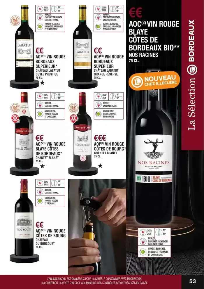 GUIDE DES VINS 2025 2026 du 27 février au 31 janvier 2027 - Catalogue page 53
