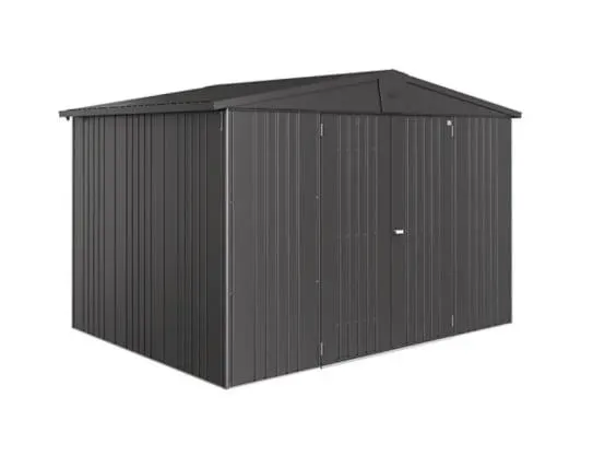 Abri de jardin métal 7,20 m² Ep. 0,53 mm Europa 5