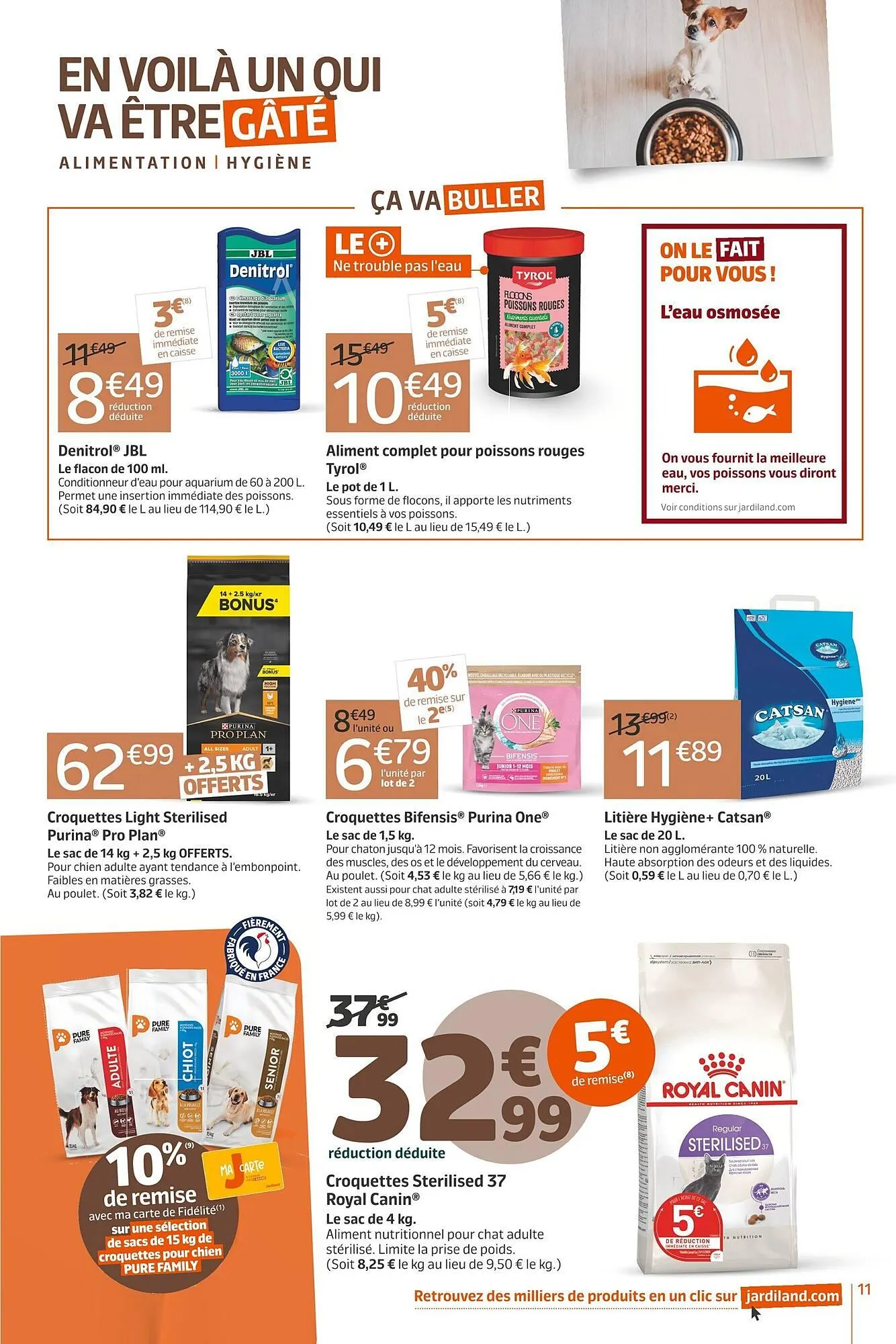 Catalogue Jardiland du 22 octobre au 2 novembre 2025 - Catalogue page 11