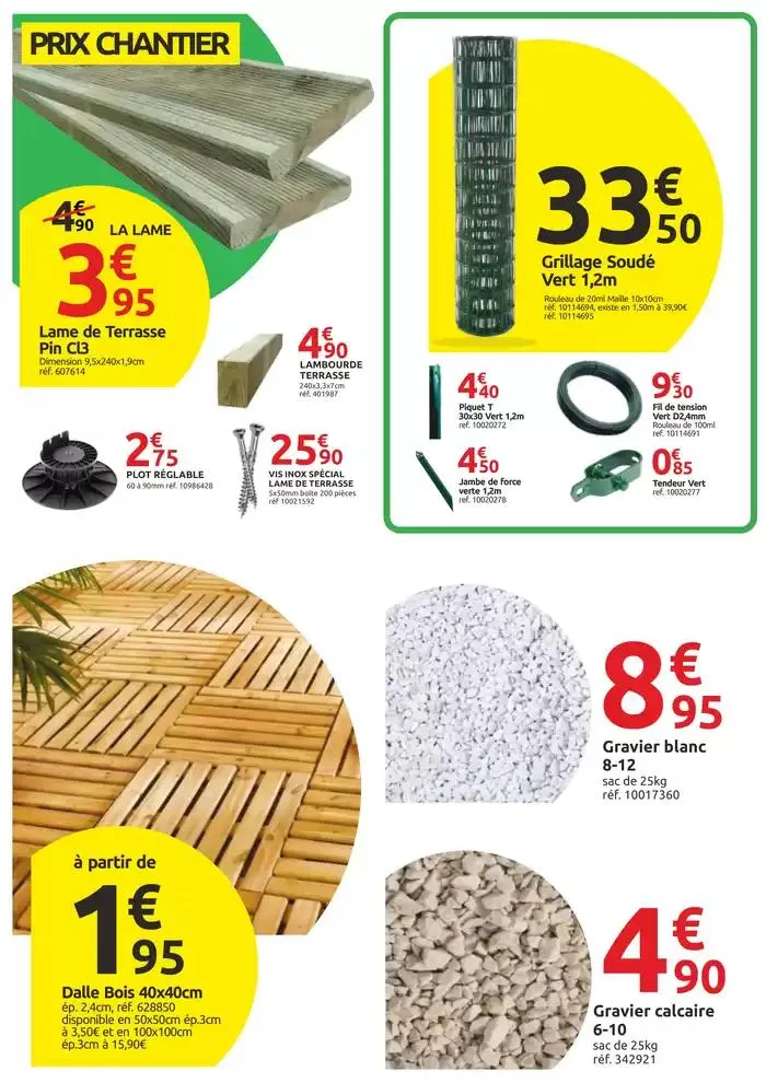 LES TRAVAUX nous RAPPROCHENT depuis 45 ans du 2 avril au 27 avril 2025 - Catalogue page 3