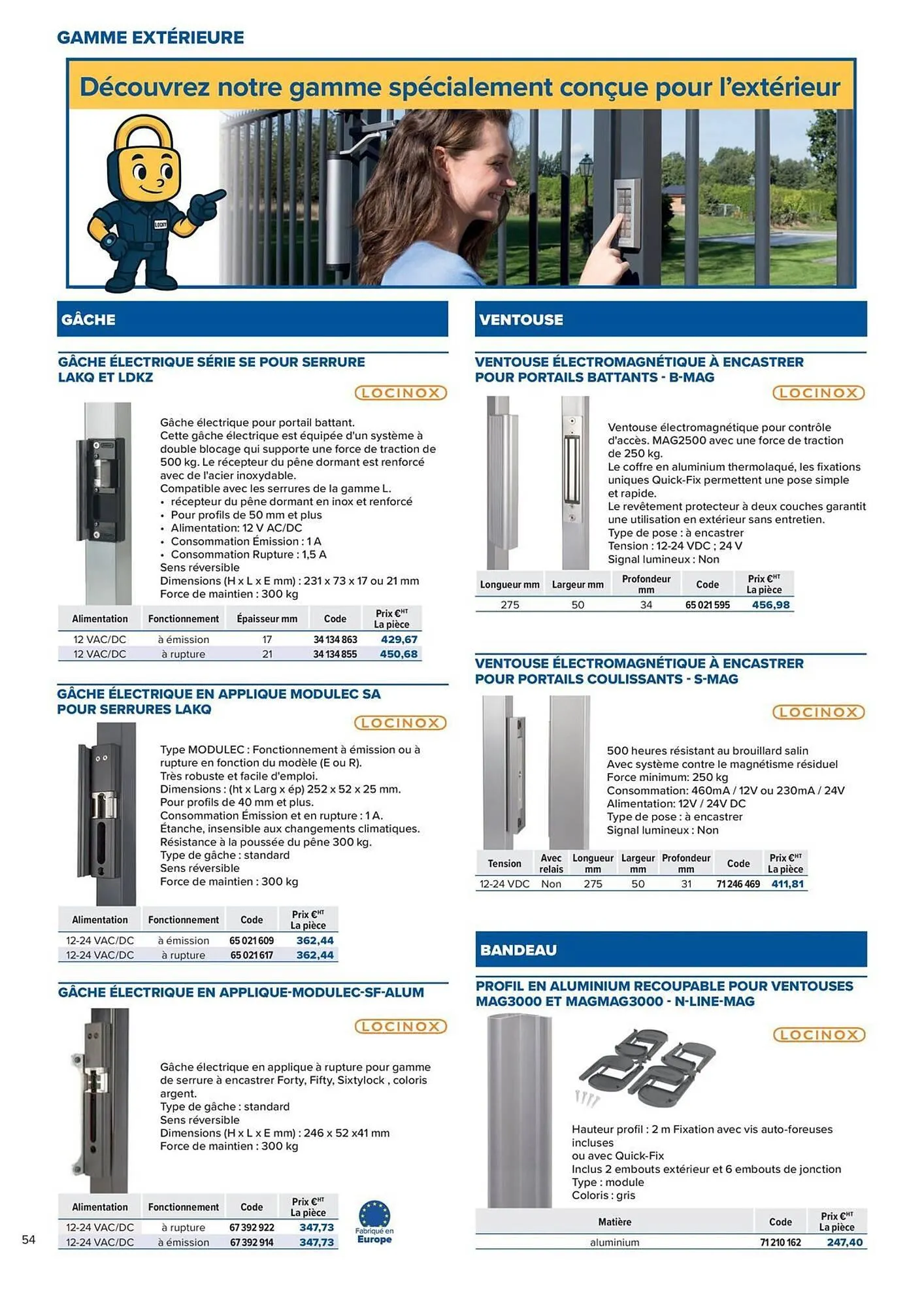 Catalogue Prolians du 2 octobre au 31 décembre 2025 - Catalogue page 54