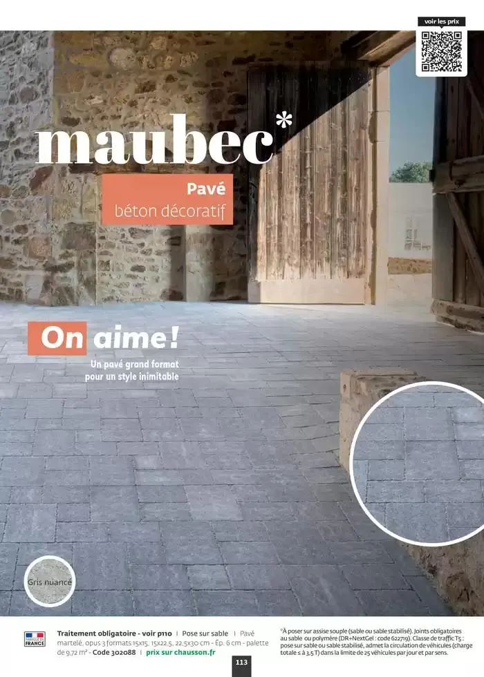 Aménagez votre extérieur SAISON 2025 du 1 janvier au 31 décembre 2025 - Catalogue page 115