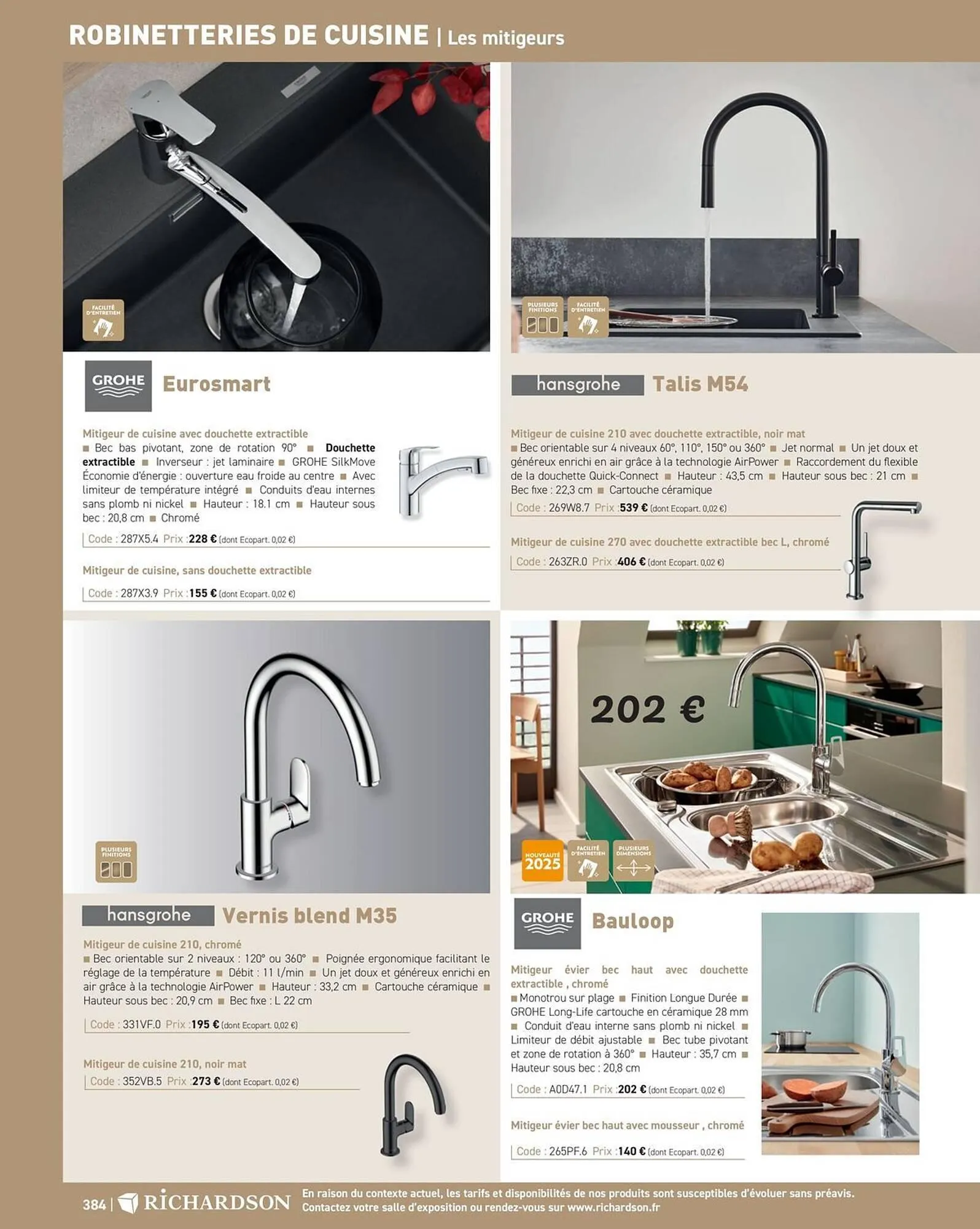 Catalogue Richardson du 11 avril au 31 décembre 2025 - Catalogue page 386