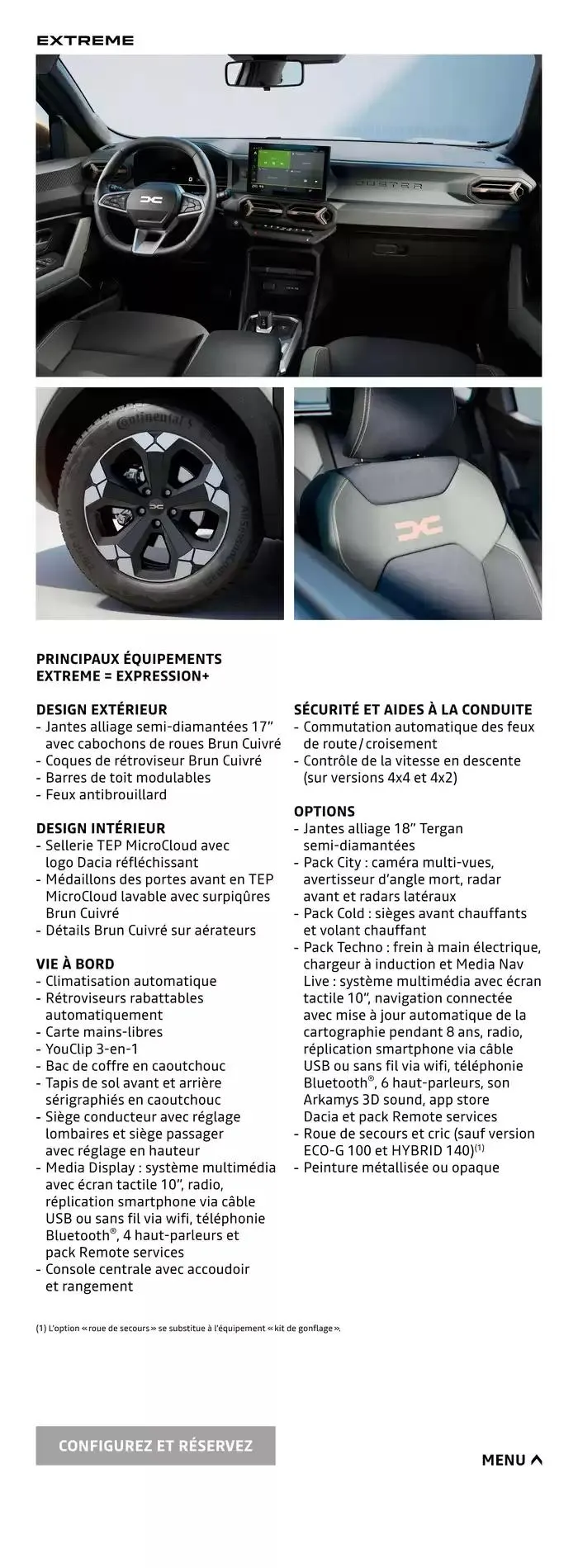 Dacia Nouveau Duster du 12 novembre au 12 novembre 2025 - Catalogue page 18