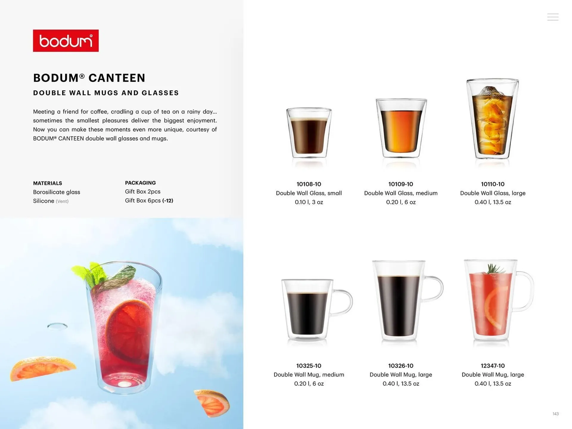 Catalogue Bodum du 25 mars au 31 décembre 2025 - Catalogue page 143