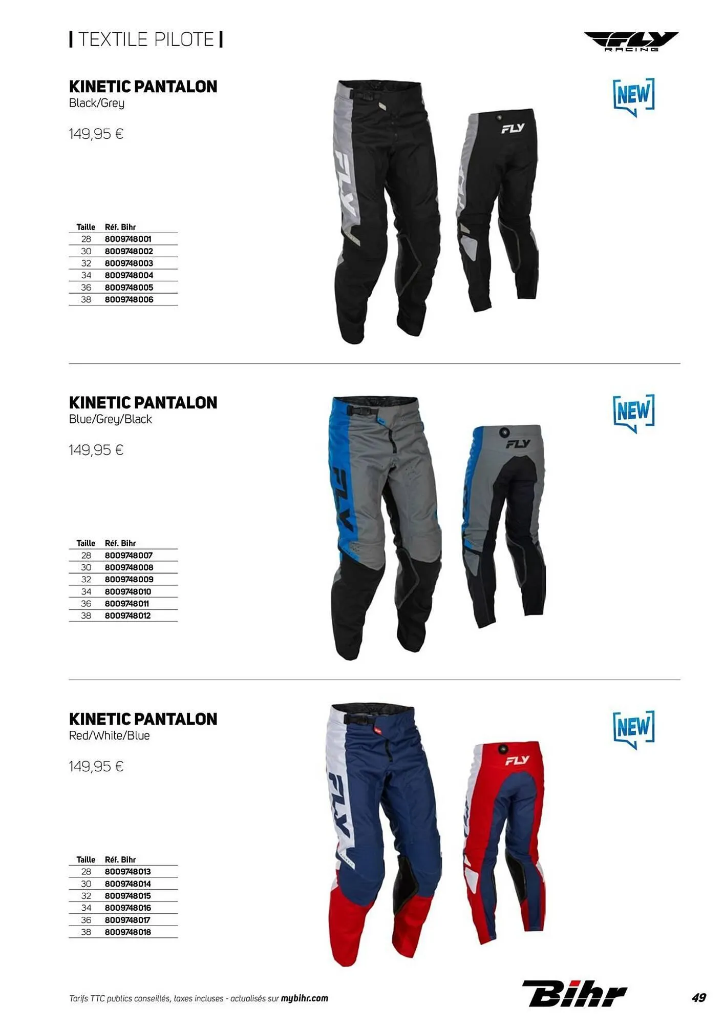 Catalogue Bihr du 1 janvier au 31 janvier 2026 - Catalogue page 49