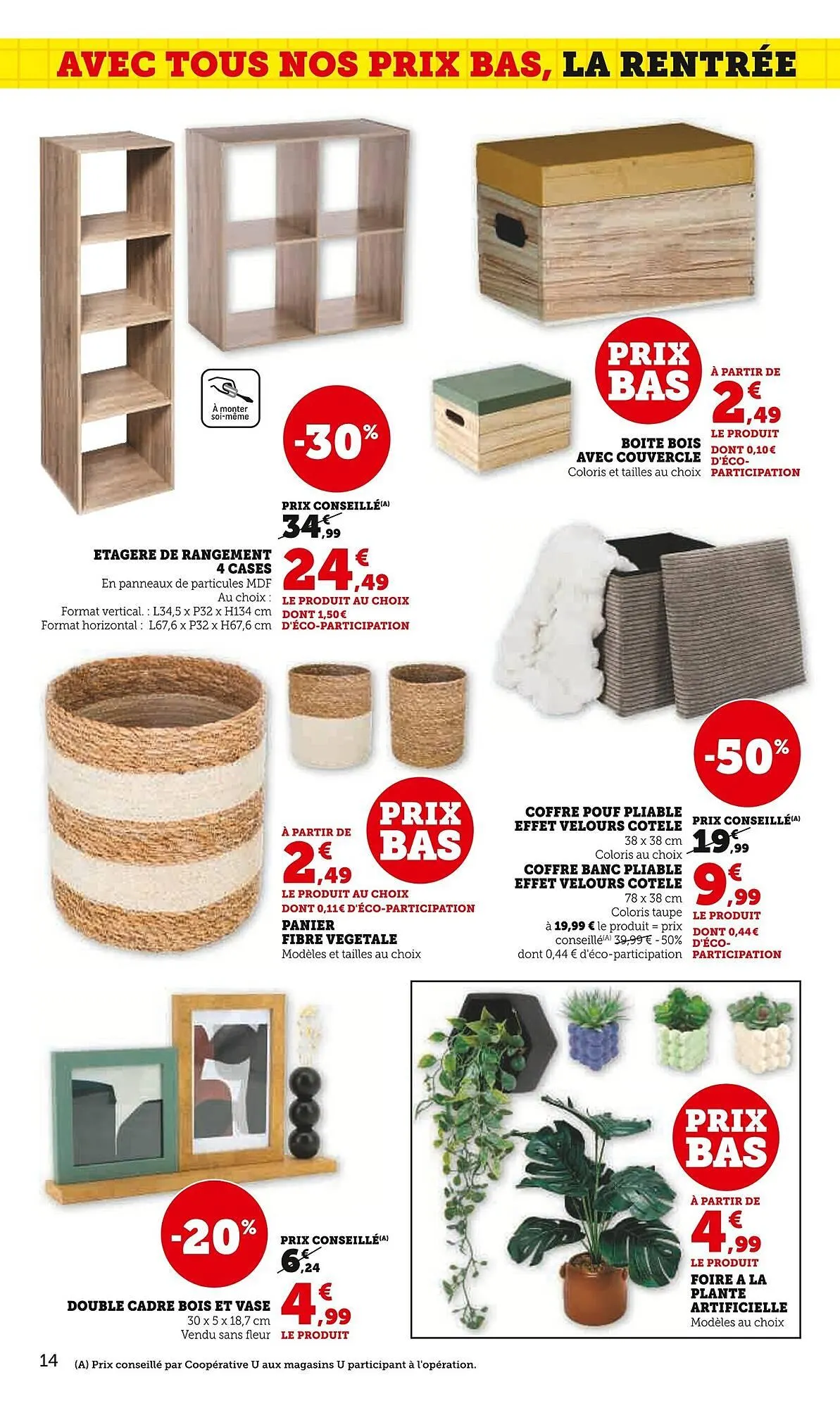 Catalogue Super U du 19 août au 7 septembre 2025 - Catalogue page 14