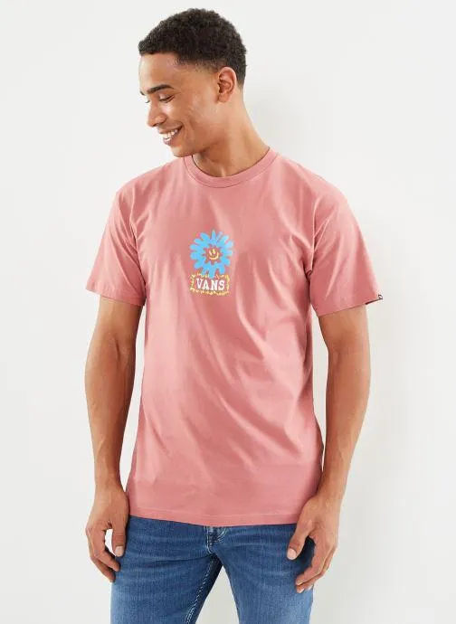 Dual Bloom Ss Tee - Rose