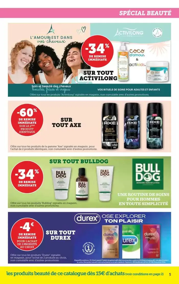 Spécial Beauté du 18 mars au 30 mars 2025 - Catalogue page 5