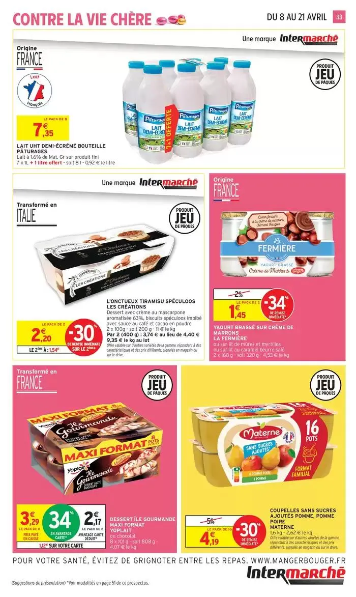 TF AVRIL 2 + CAHIER REGION du 8 avril au 21 avril 2025 - Catalogue page 33