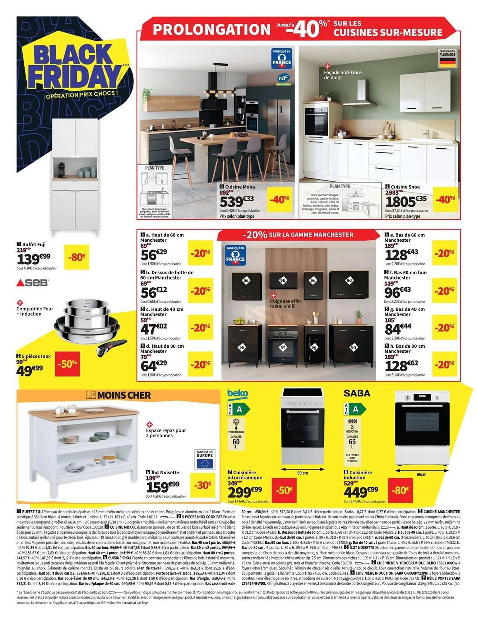 Catalogue Conforama du 11 novembre au 1 décembre 2025 - Catalogue page 10